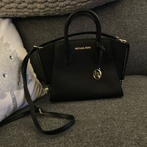 Michael Kors Black Satchel Bag